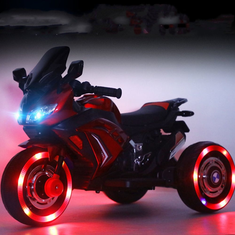 Motosiklet Elektrikli Şarj Edilebilir Kırmızı