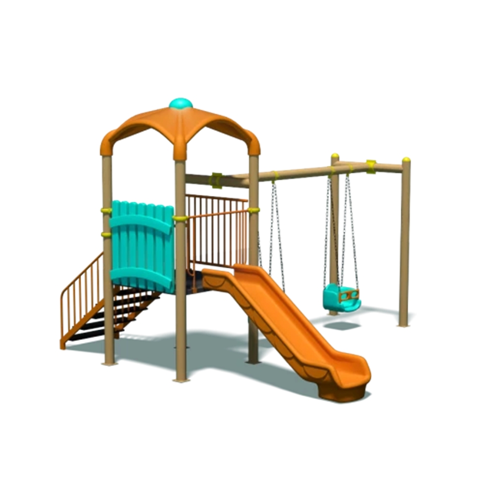 Çocuk Oyun Alanı Kaydırak 2 Salıncaklı Park