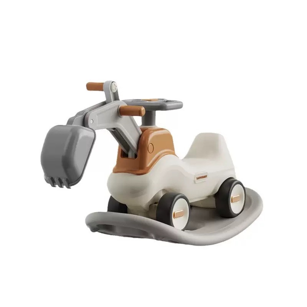 Excavator Rocking Horse Roller Coaster + Kazma Kolu + Denge Tahtası
