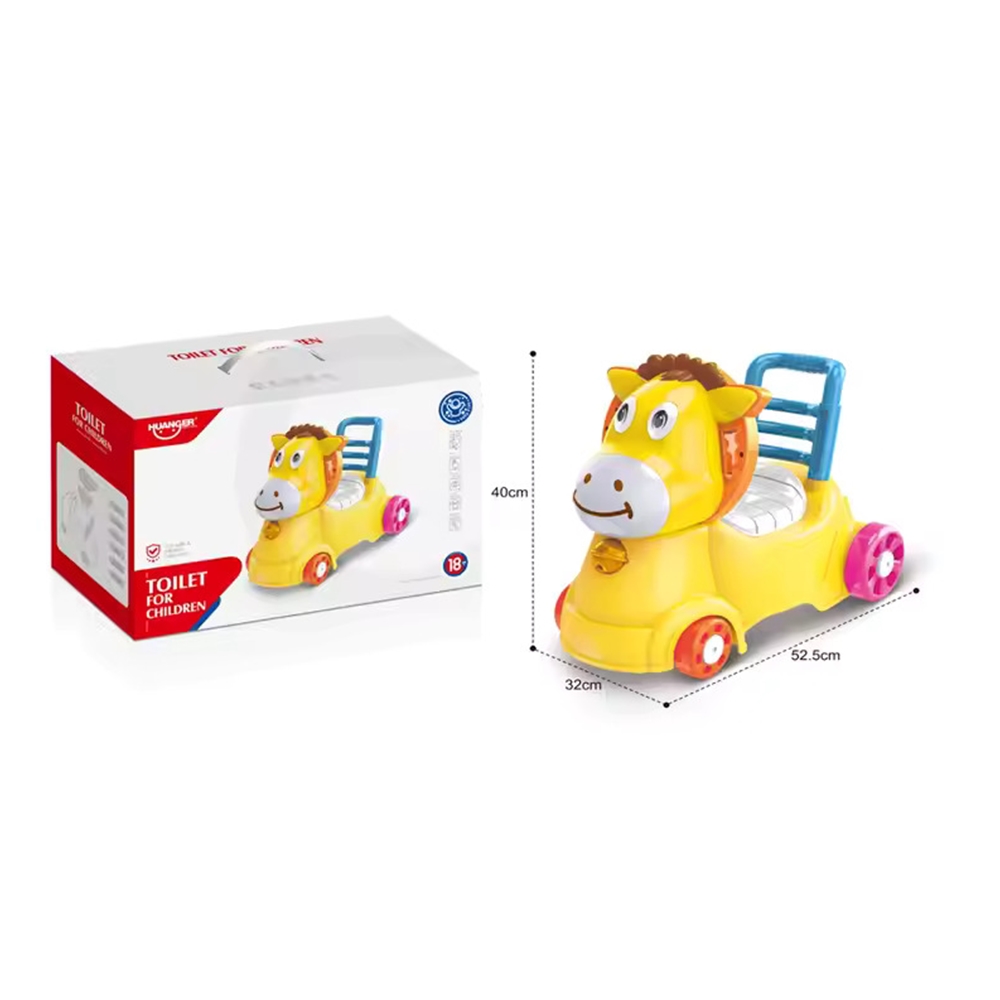 Tuvaletli Müzikli Bebek Scooteri