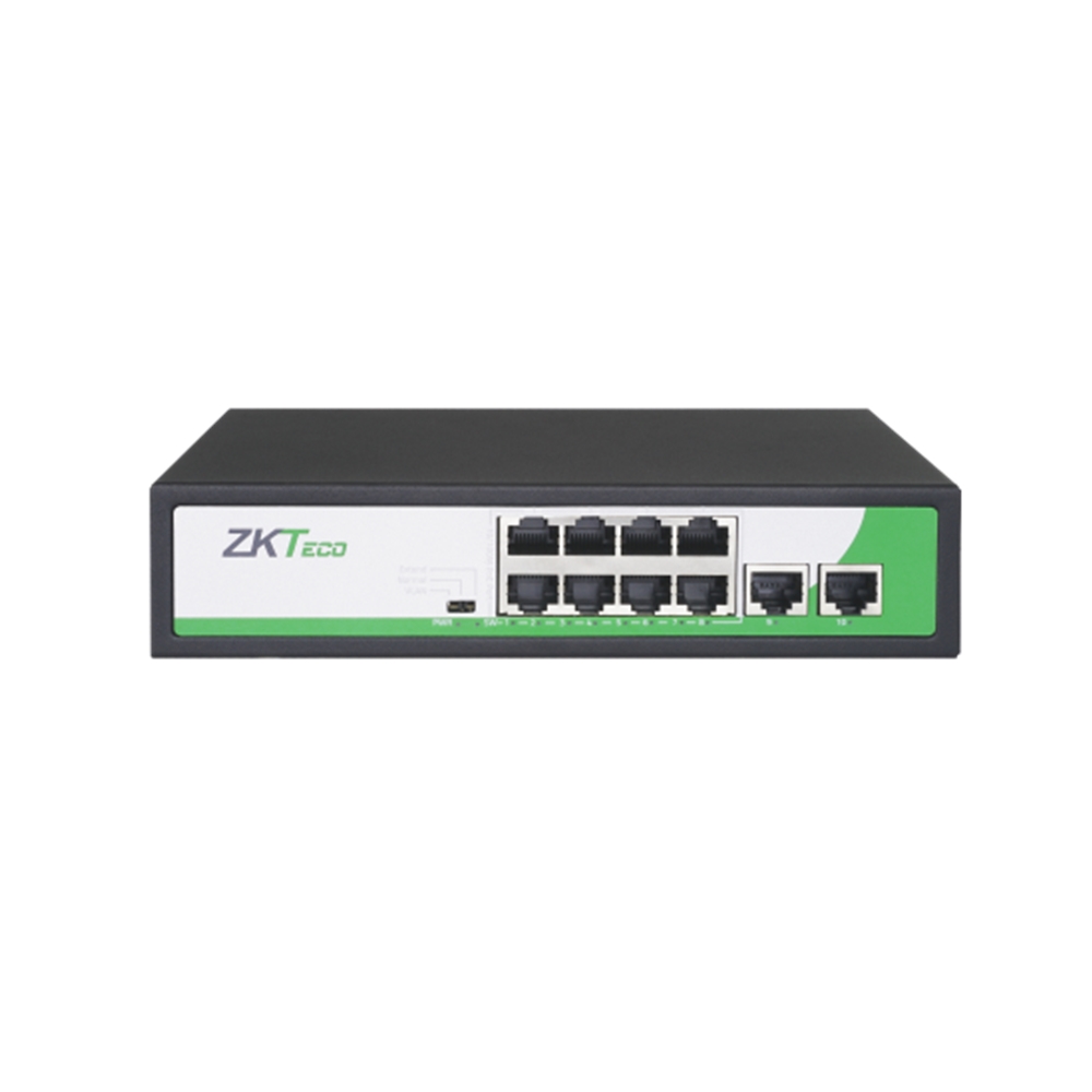 Zkteco 8 Port Poe Switch