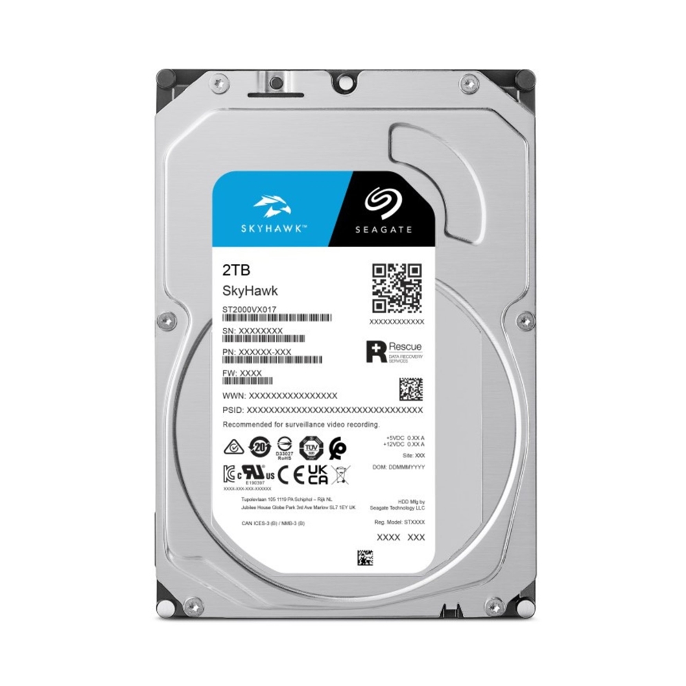 Seagate Skyhawk 3.5″ 2TB SATA3 Hard Disk
