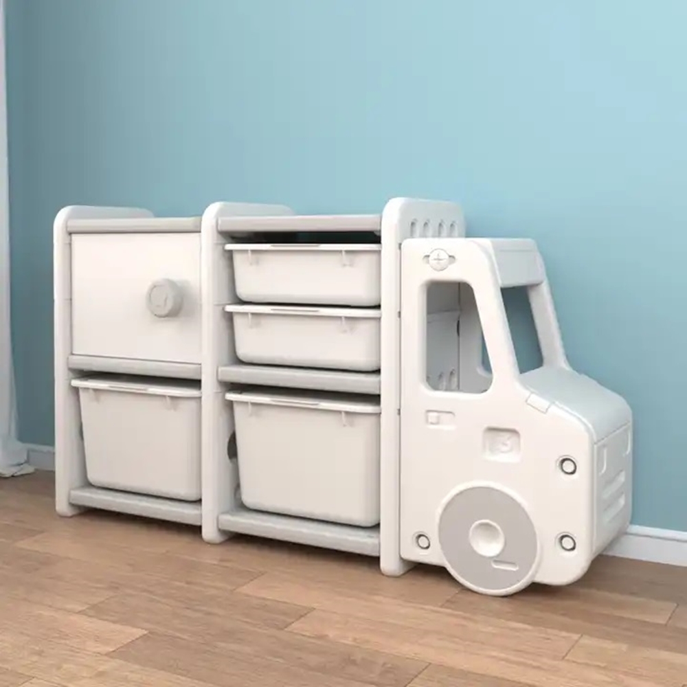 Çocuk Depolama Dolabı Raflı Küçük Boy