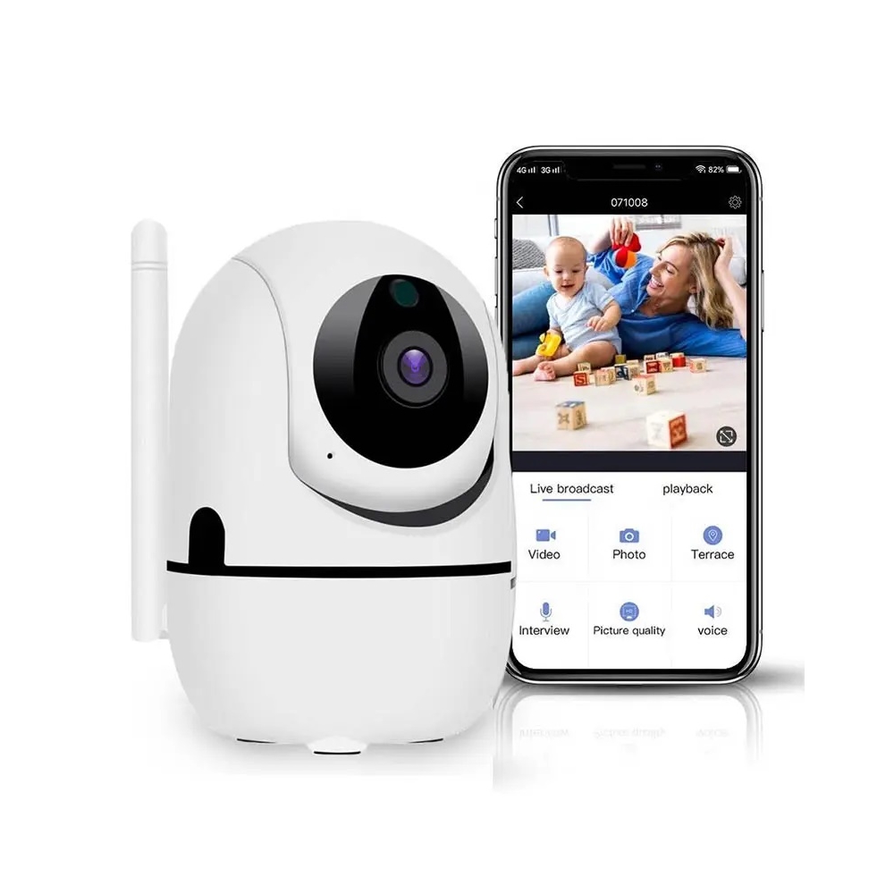 Wifi IP Kamera Ses Video Kayıt Gözetleme Ev Güvenlik Kamerası