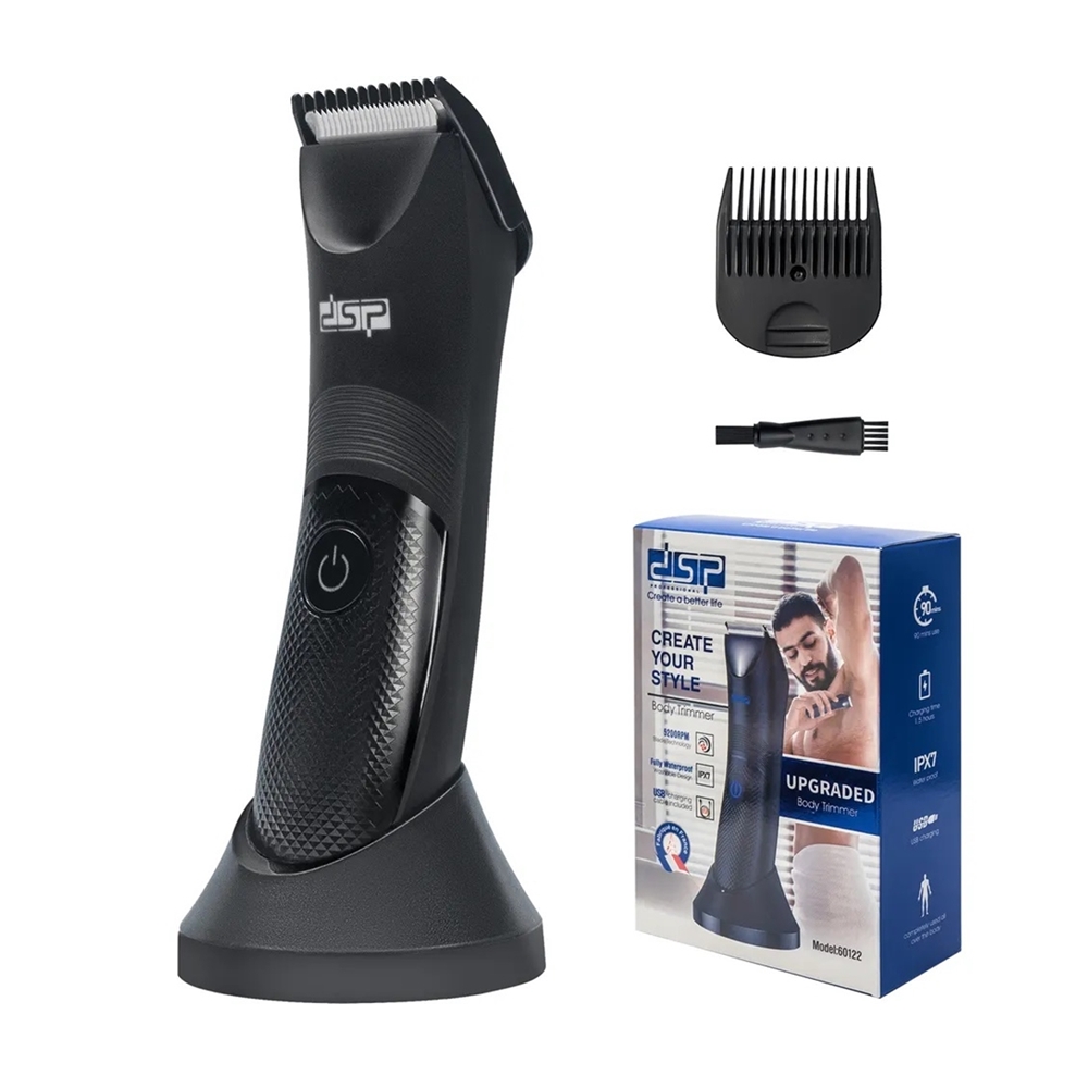 Professional Body Trimmer USB Rechargeable Waterproof Electric Trimmer for Men Women Body Arm Waist Groin Hair Trimmer