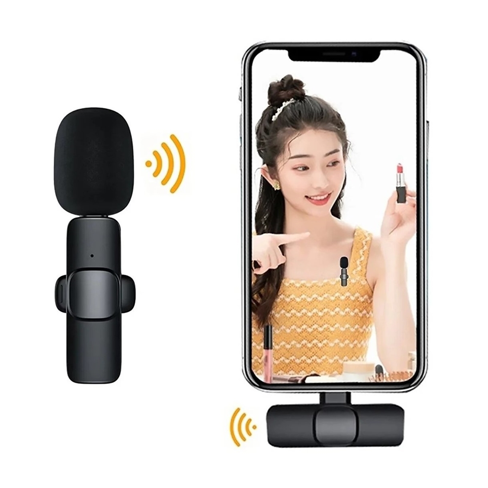 Kablosuz Mini Yaka Mikrofonu Iphone Ios Uyumlu