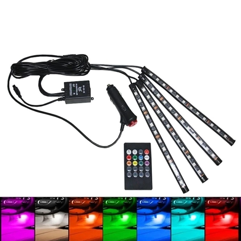 Led Rgb Araç Lamba Sese Duyarlı Müziğe Duyarlı Led