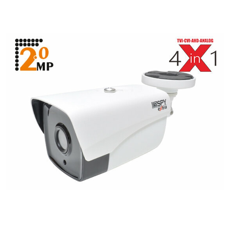 Spy 2.0 MP 2,8 mm 3MP Lens 2 Exir LED IR Bullet 4 IN 1 Kamera