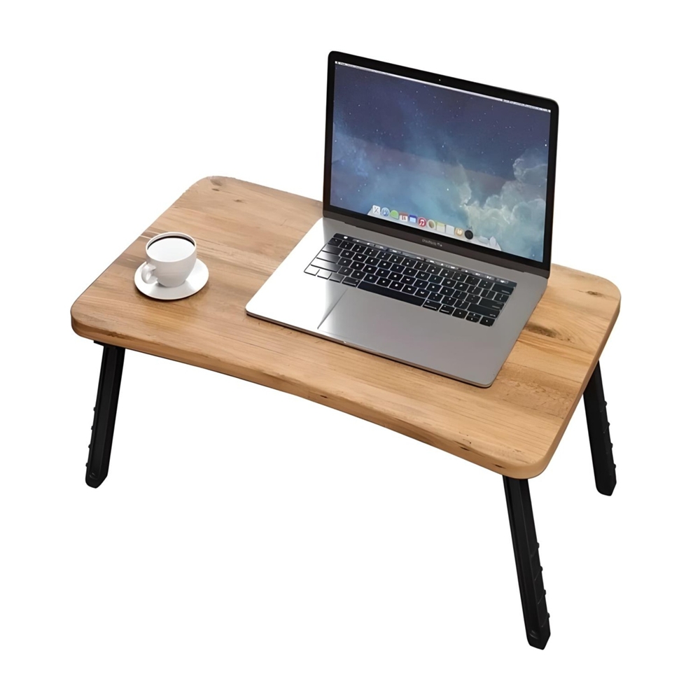 Laptop Tablet Bilgisayar Sehpası Katlanır Ayaklı Çalışma Kahvaltı Masası