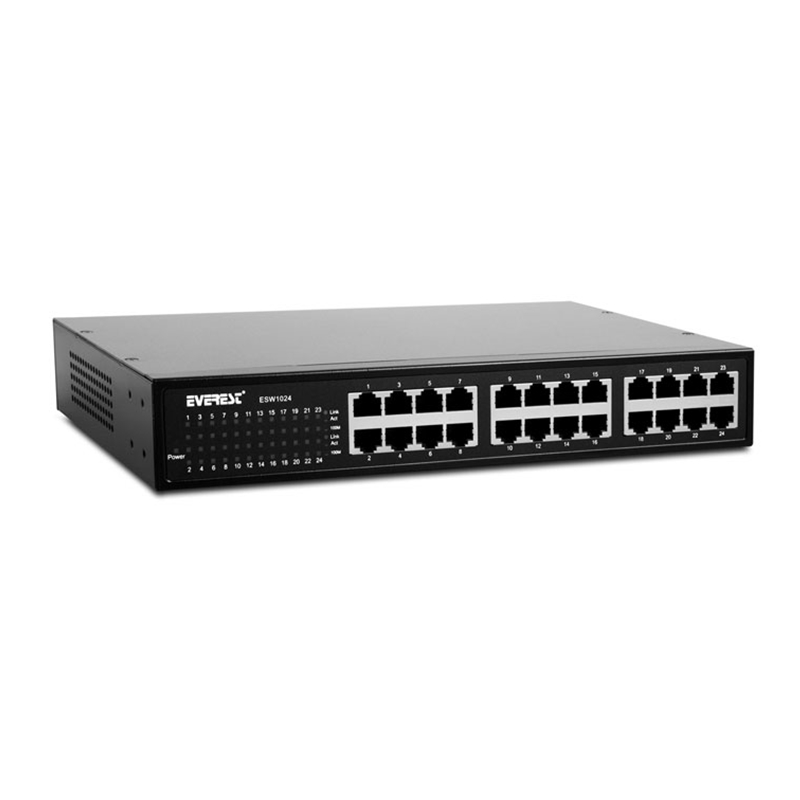 Everest ESW-1024 24 Port 10/100Mbps Switch Hub