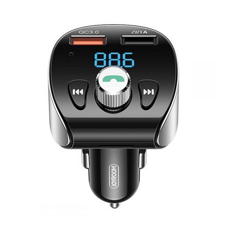 Joyroom FM Transmitter Bluetooth 5.0 MP3 Micro SD Car Quick Charger