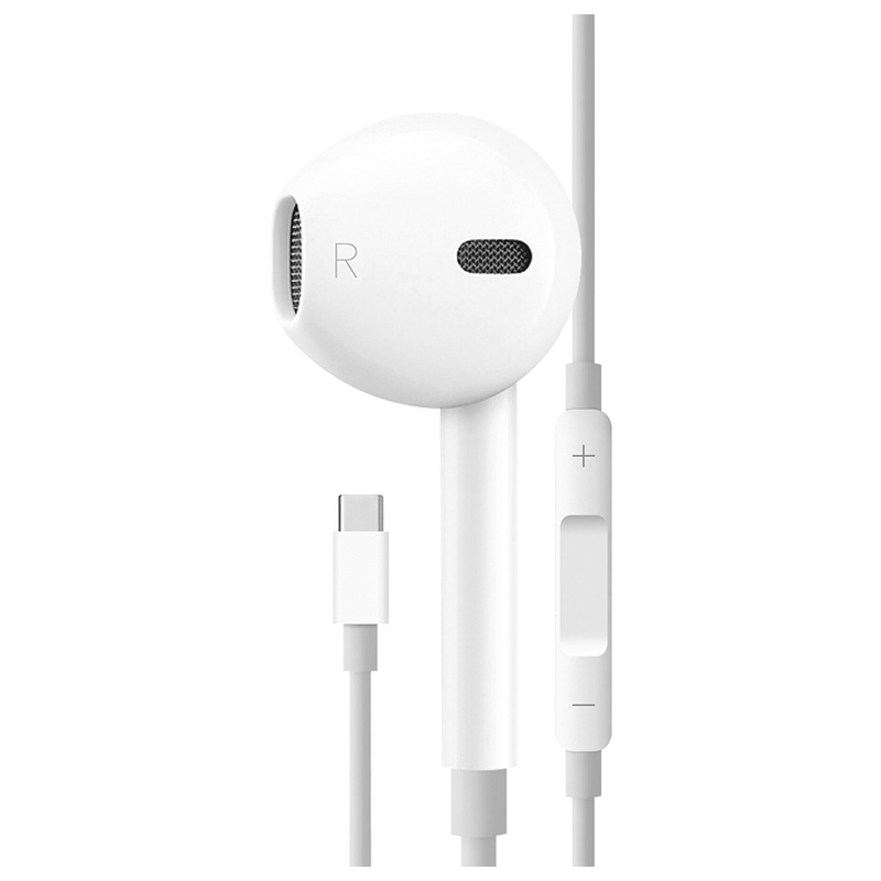 Powerway EarOne Type-C Jack Girişli Mikrofonlu Kablolu Kulaklık