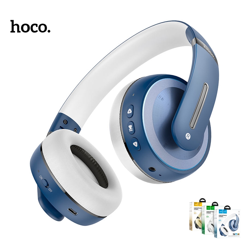 Hoco Kulaklık W34 Mavi