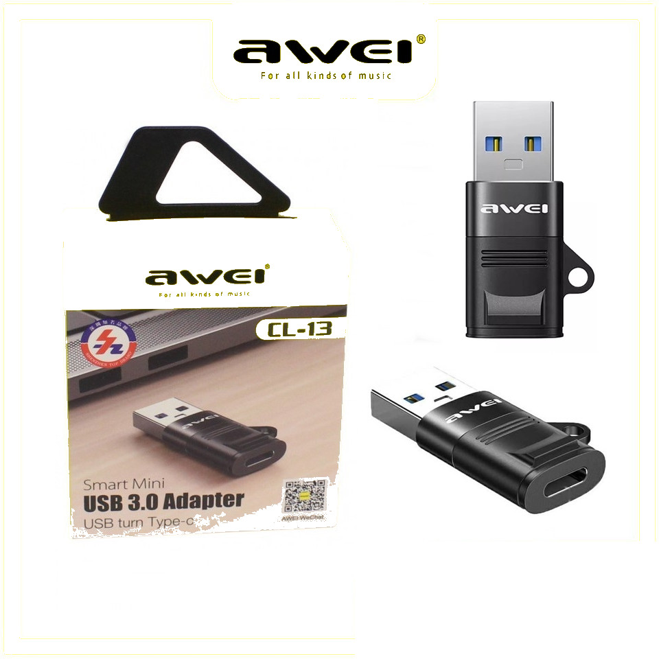 Awei CL-13 Type-C Adaptor Smart Mini USB 3.0