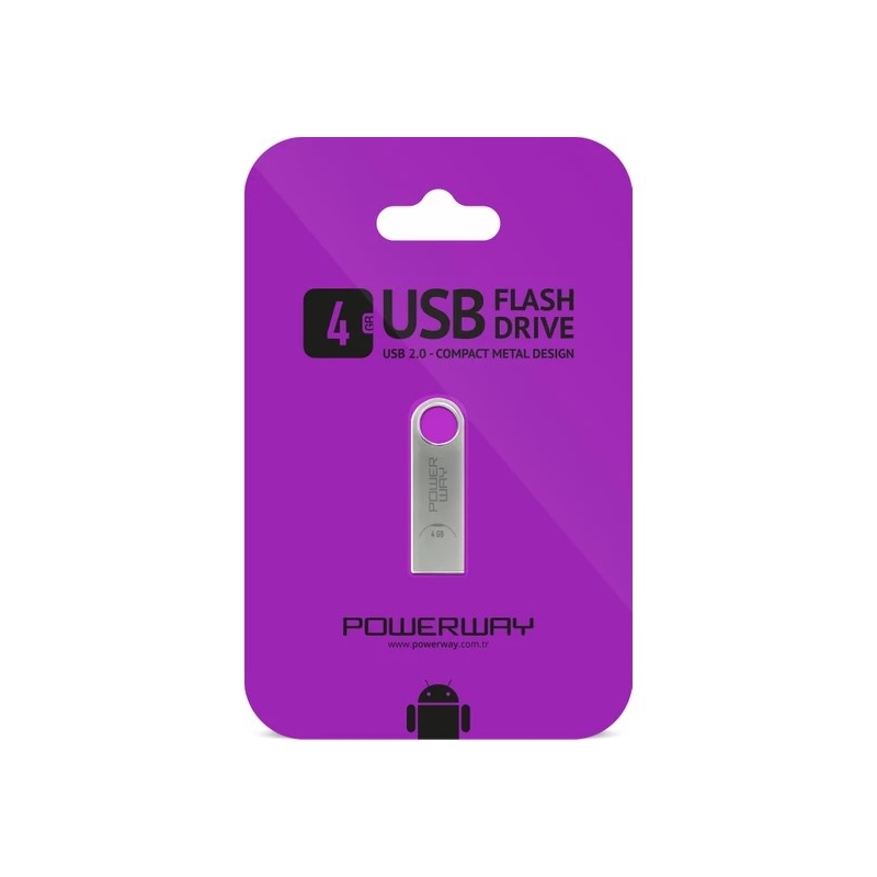 Powerway 4 GB Usb Flash Bellek