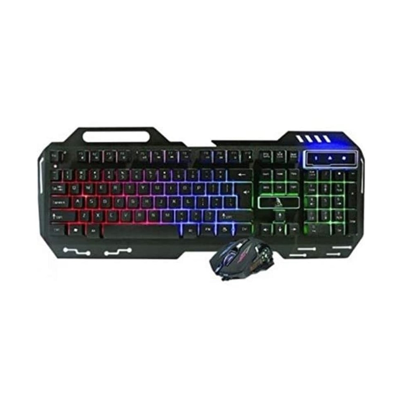 Klavye Mouse Seti Oyuncu Işıklı 8018