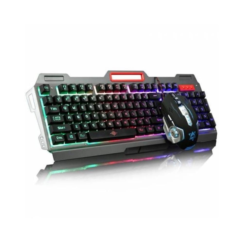 Klavye Mouse Seti Oyuncu Işıklı 8016