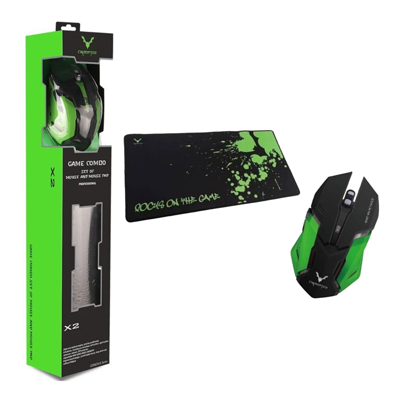 Wesdar X2 Oyuncu Fare Mouse + Pad