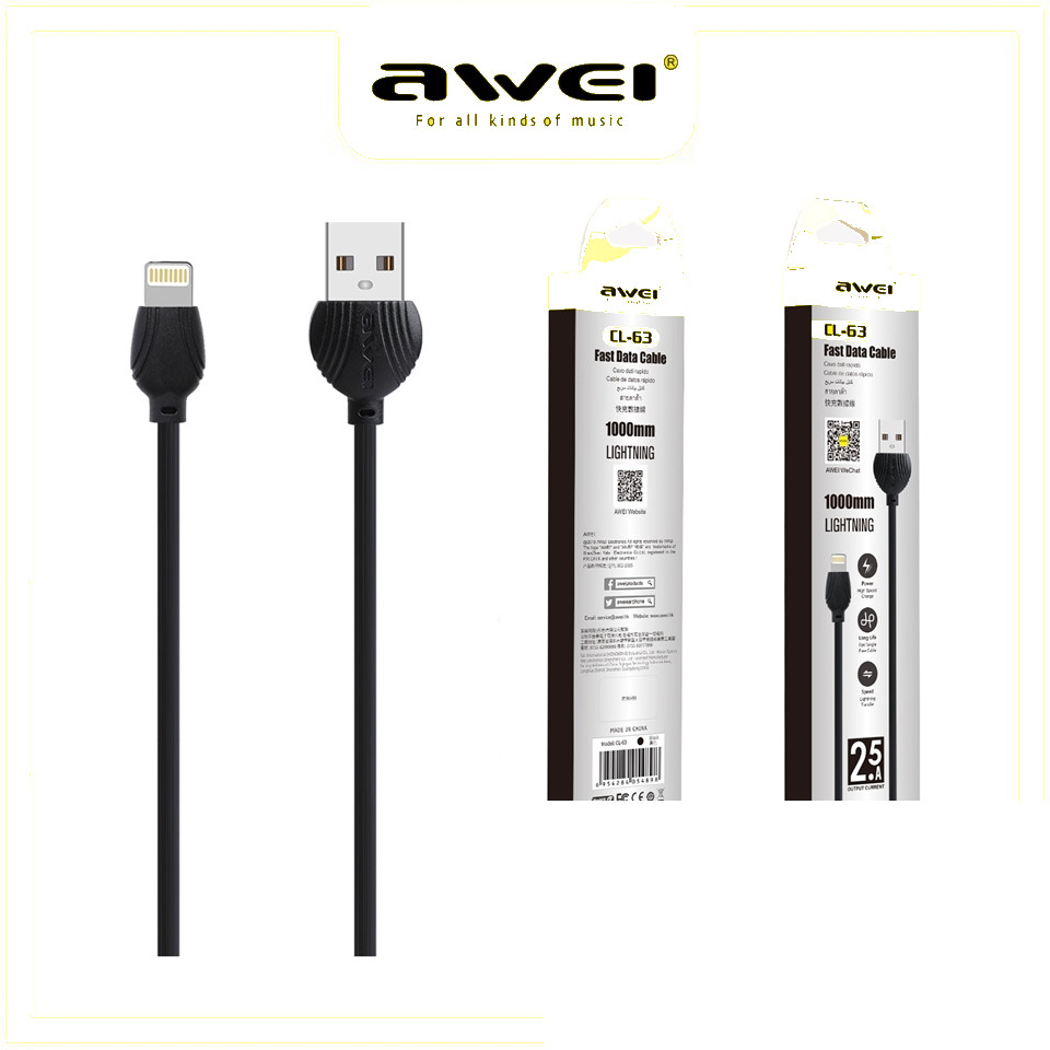 Awei CL-63 Lightning Kablo