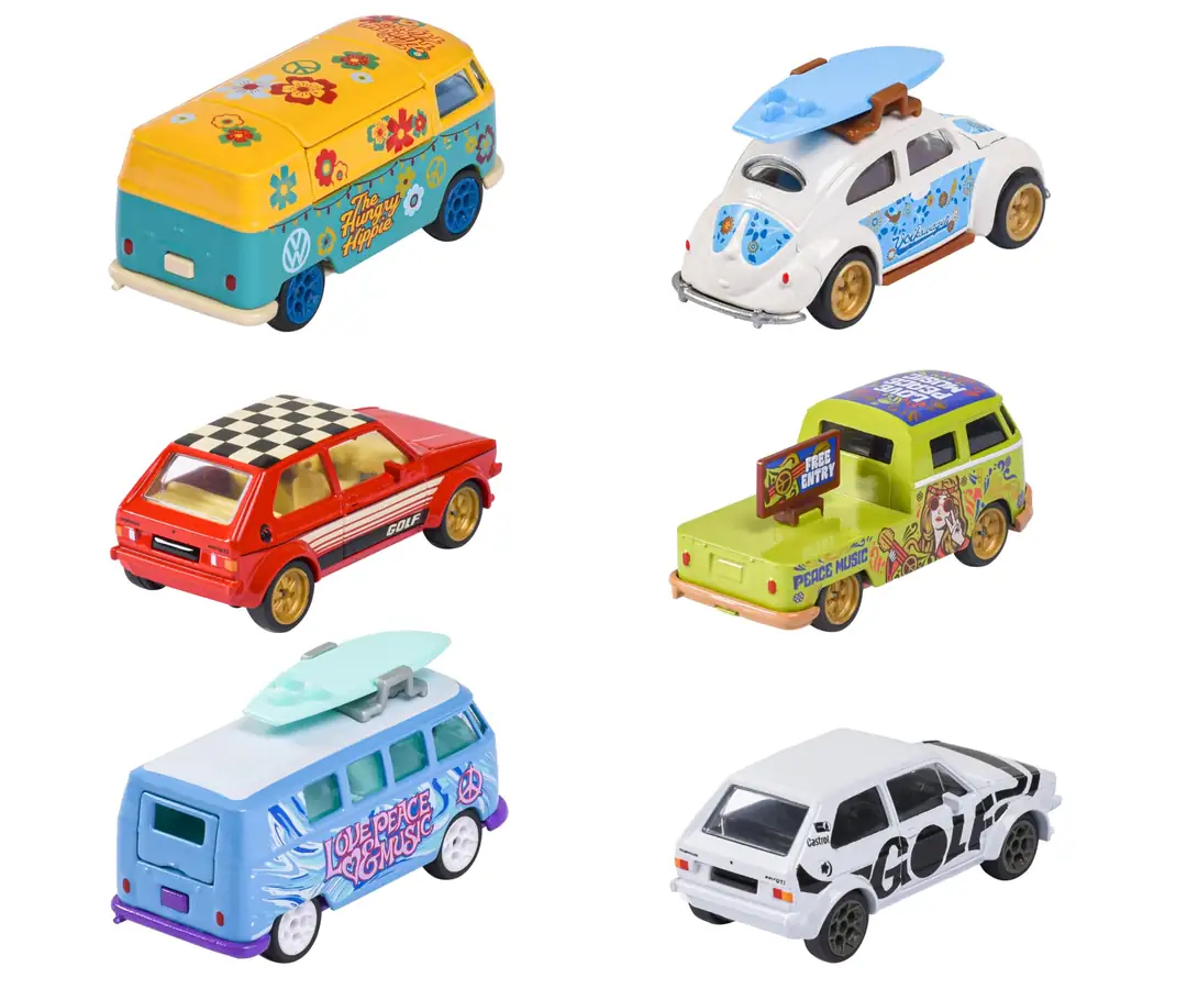 Majorette Volkswagen The Originals Metal Oyuncak Araba Koleksiyonu – 6 Farklı Model