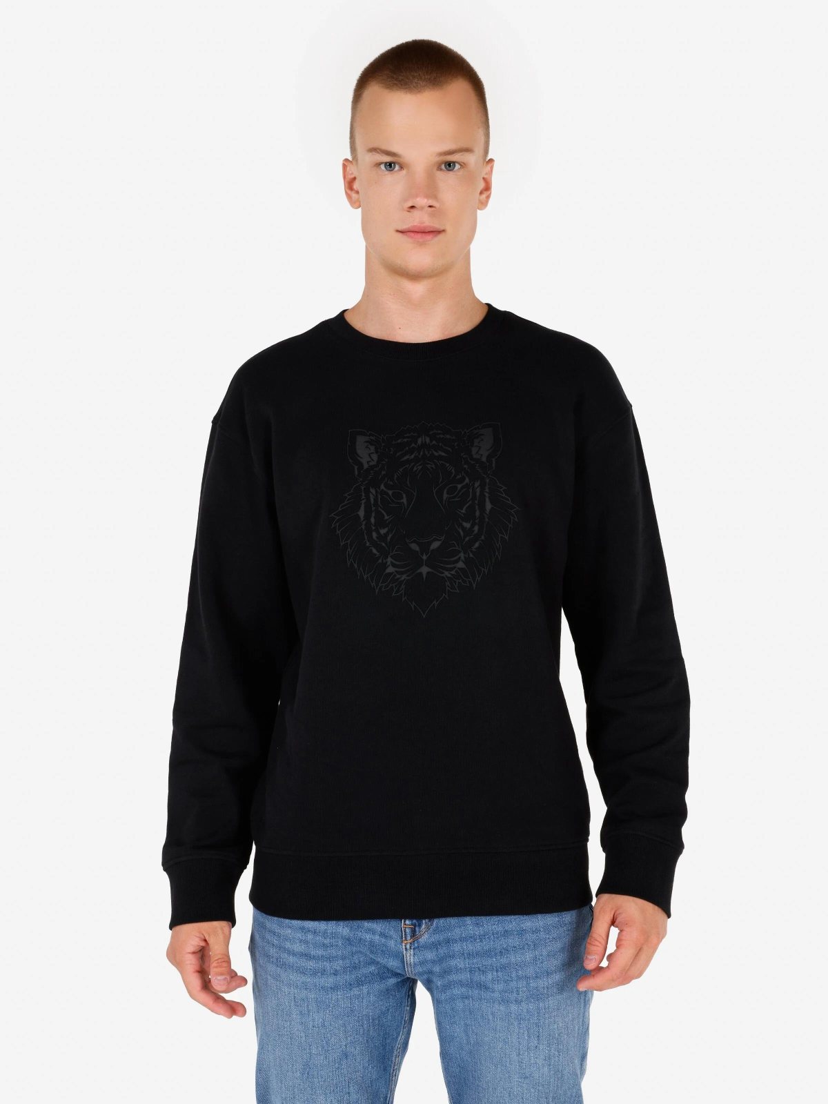Örme Erkek Sweatshirt Regular Fit