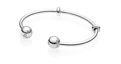 Pandora Açık Bangle Bileklik 596477 Gümüş