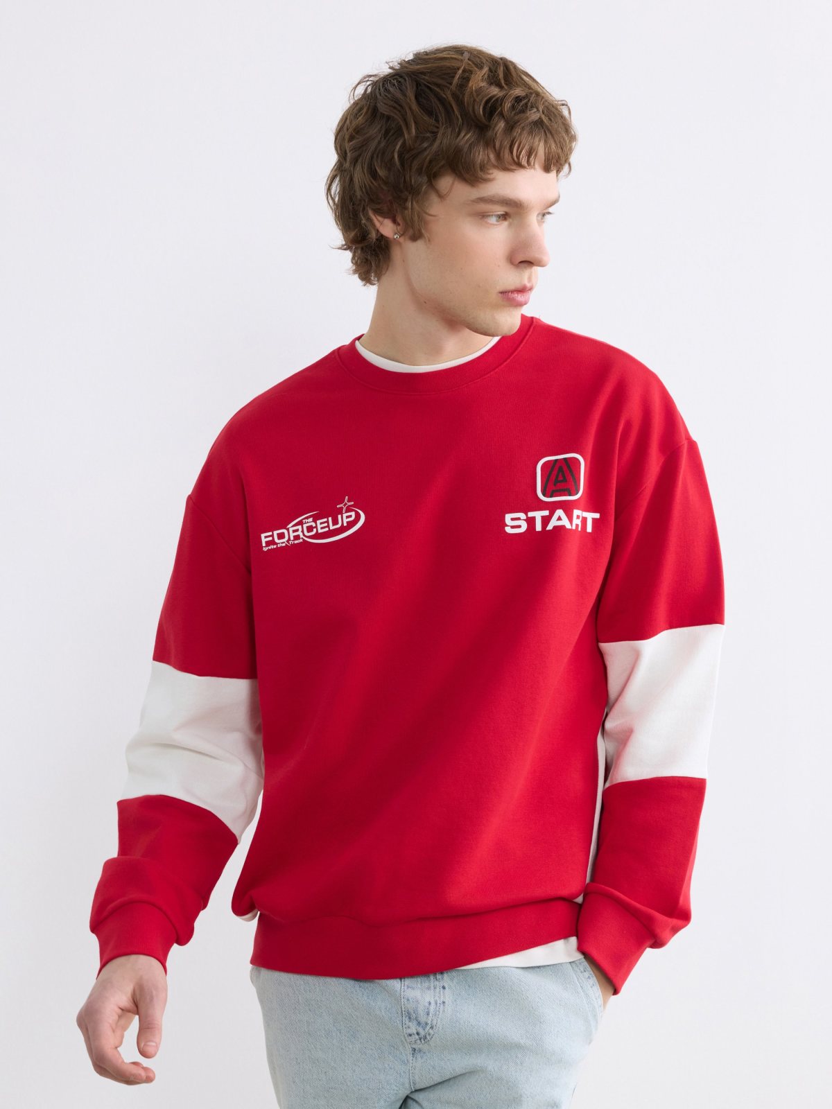 Sweatshirt CANLI KIRMIZI