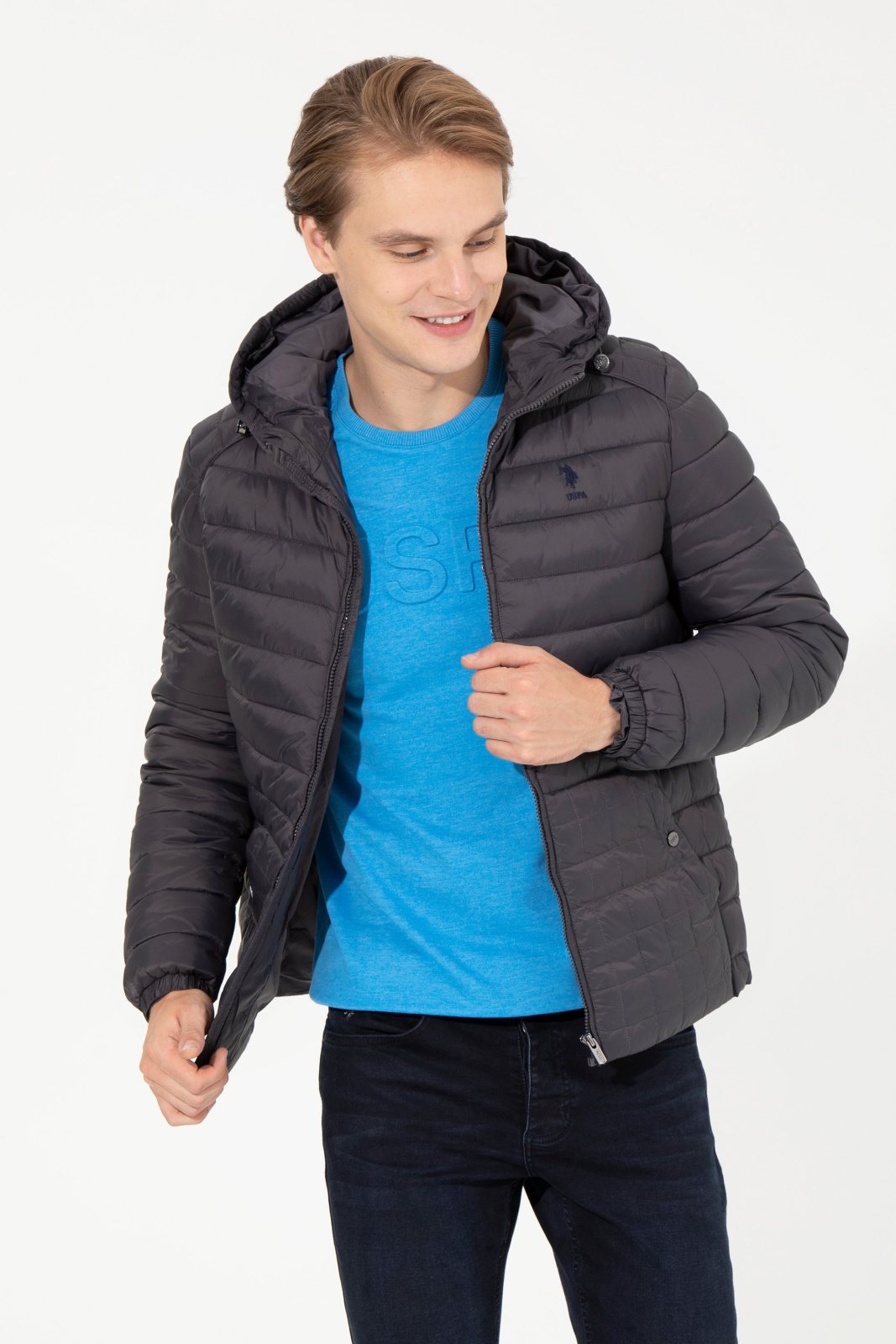 U.S. Polo Assn. Erkek Sentetik Mont