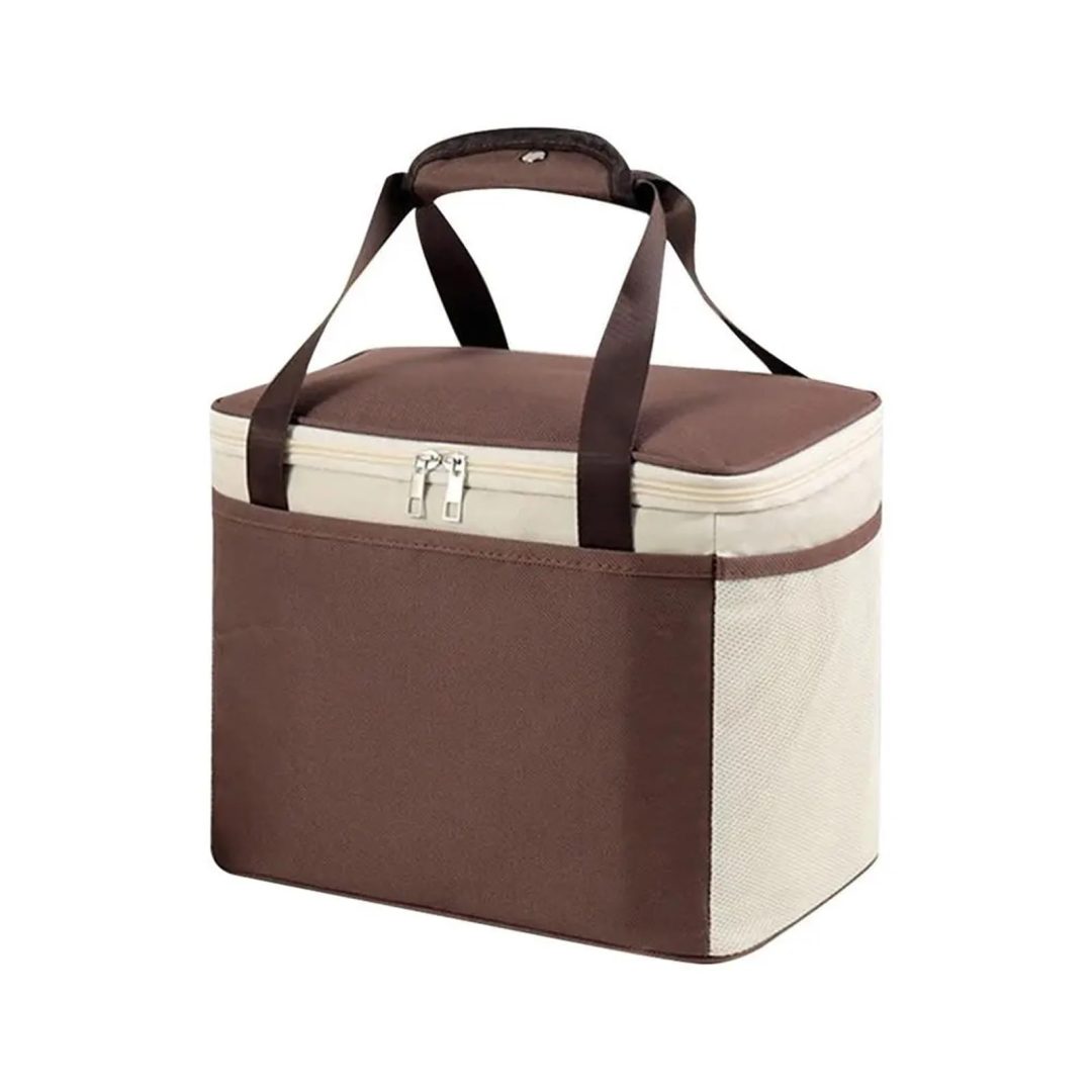 Insulated Cool bag 7 Liters brown