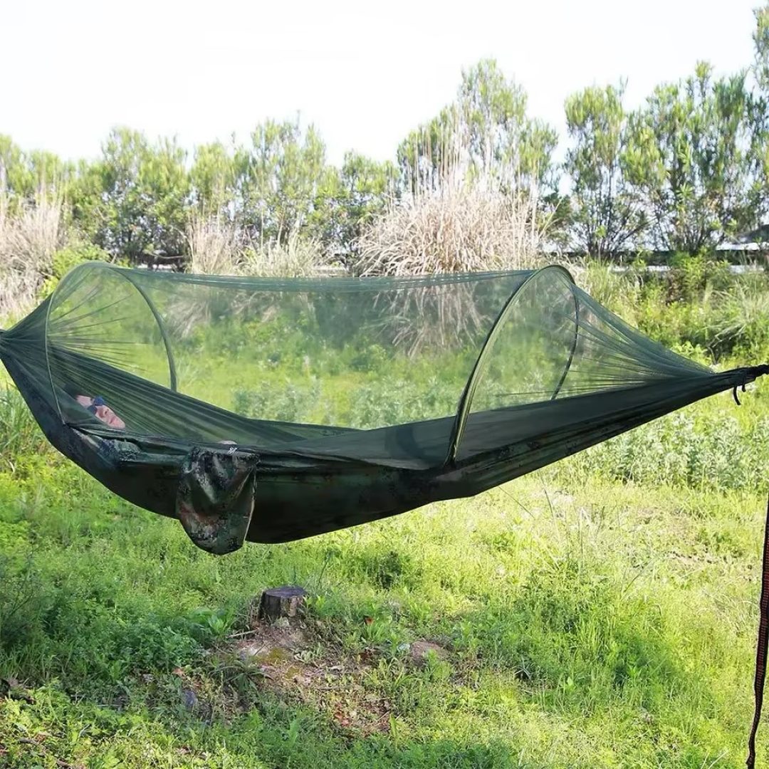 Exent Camping Hammock With Mosquito Net- Pop-up