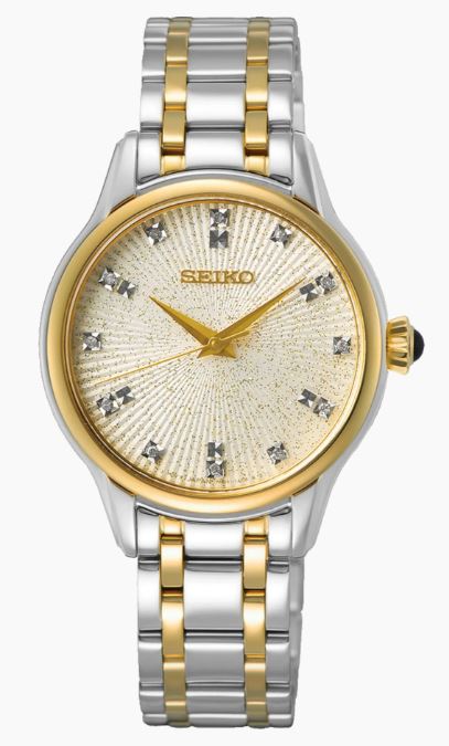Seiko SRZ550P Kol Saati Gümüş/altın