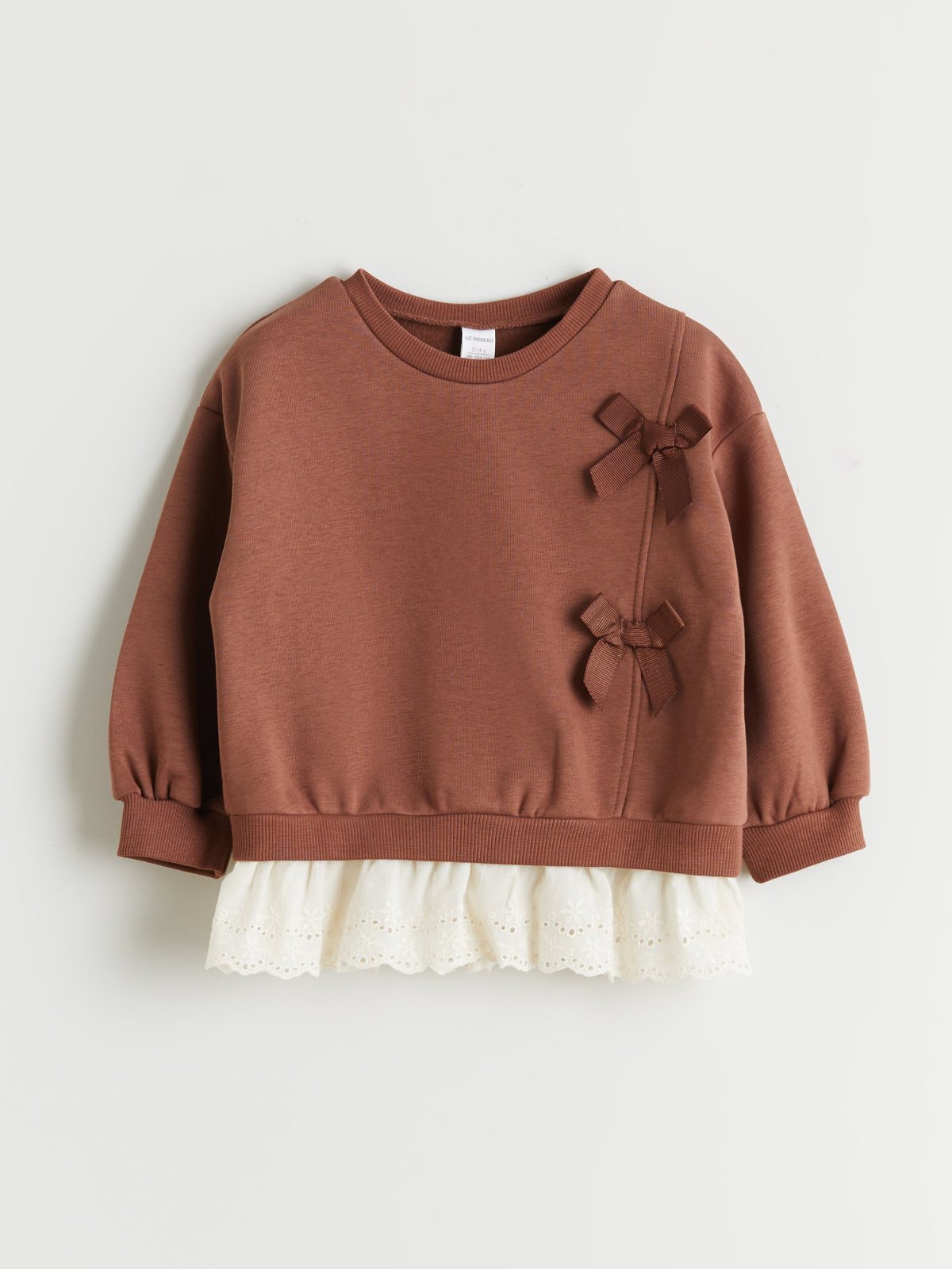 Sweatshirt KAHVERENGİ