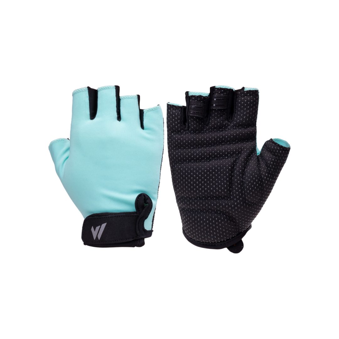 Martes Essentials Gripse Kadın Bisiklet Eldiveni - Ice Green, Dolgulu Spor Eldiveni