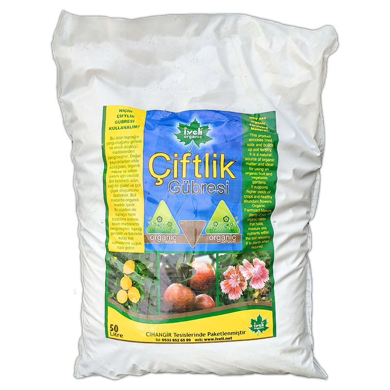 Çiftlik Gübresi 50 Litre