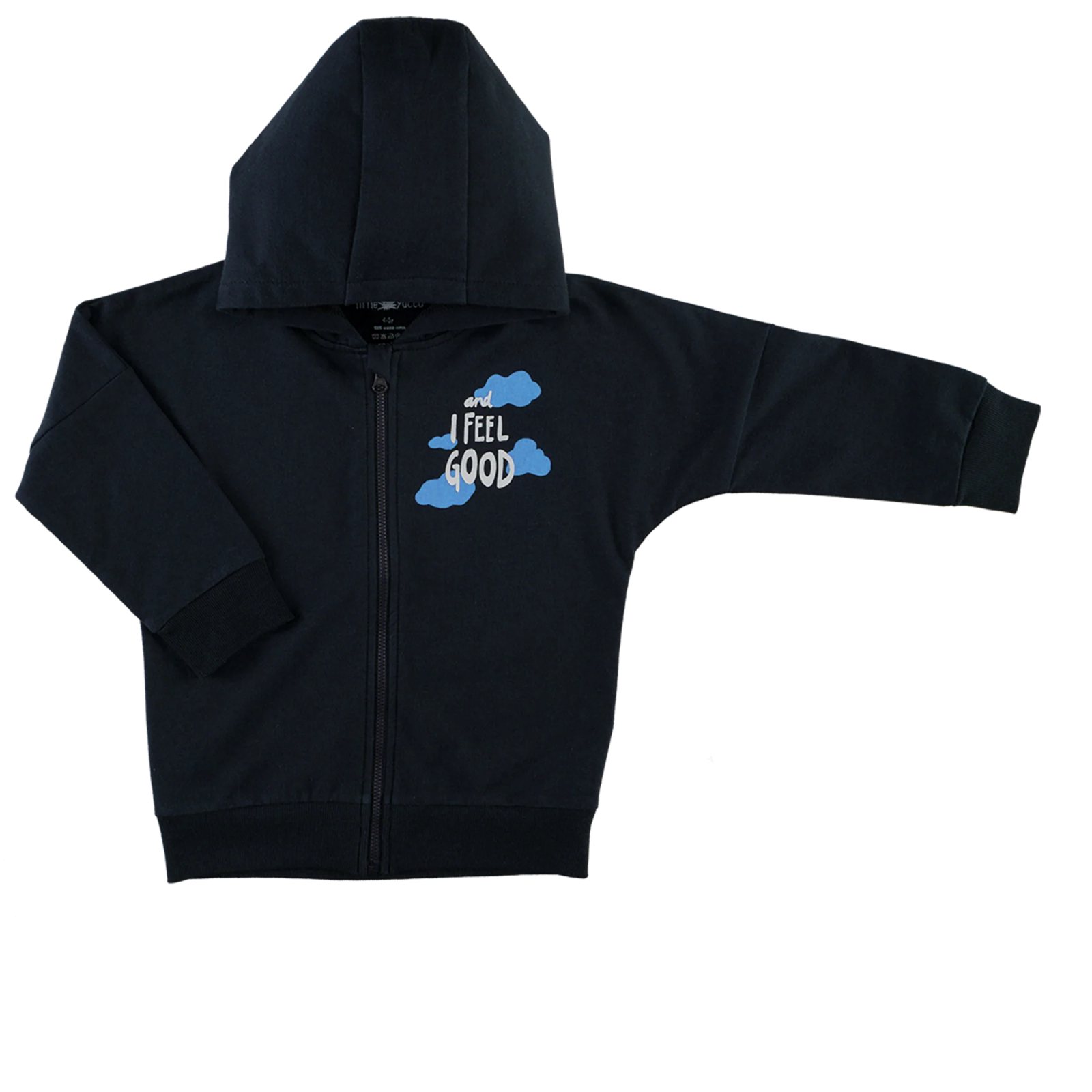 Yucca "Hoodie" Kapüşonlu Sweatshirt Antrasit