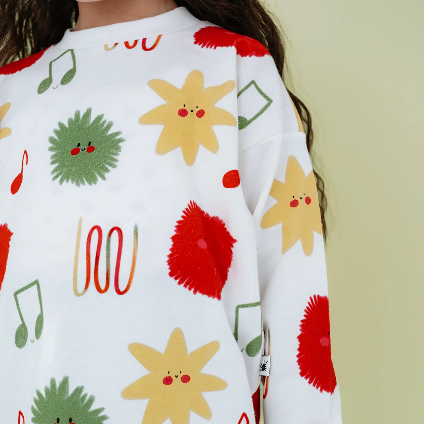 Yucca "Grow" Find Your Joy Sweatshirt Dijital Baskı