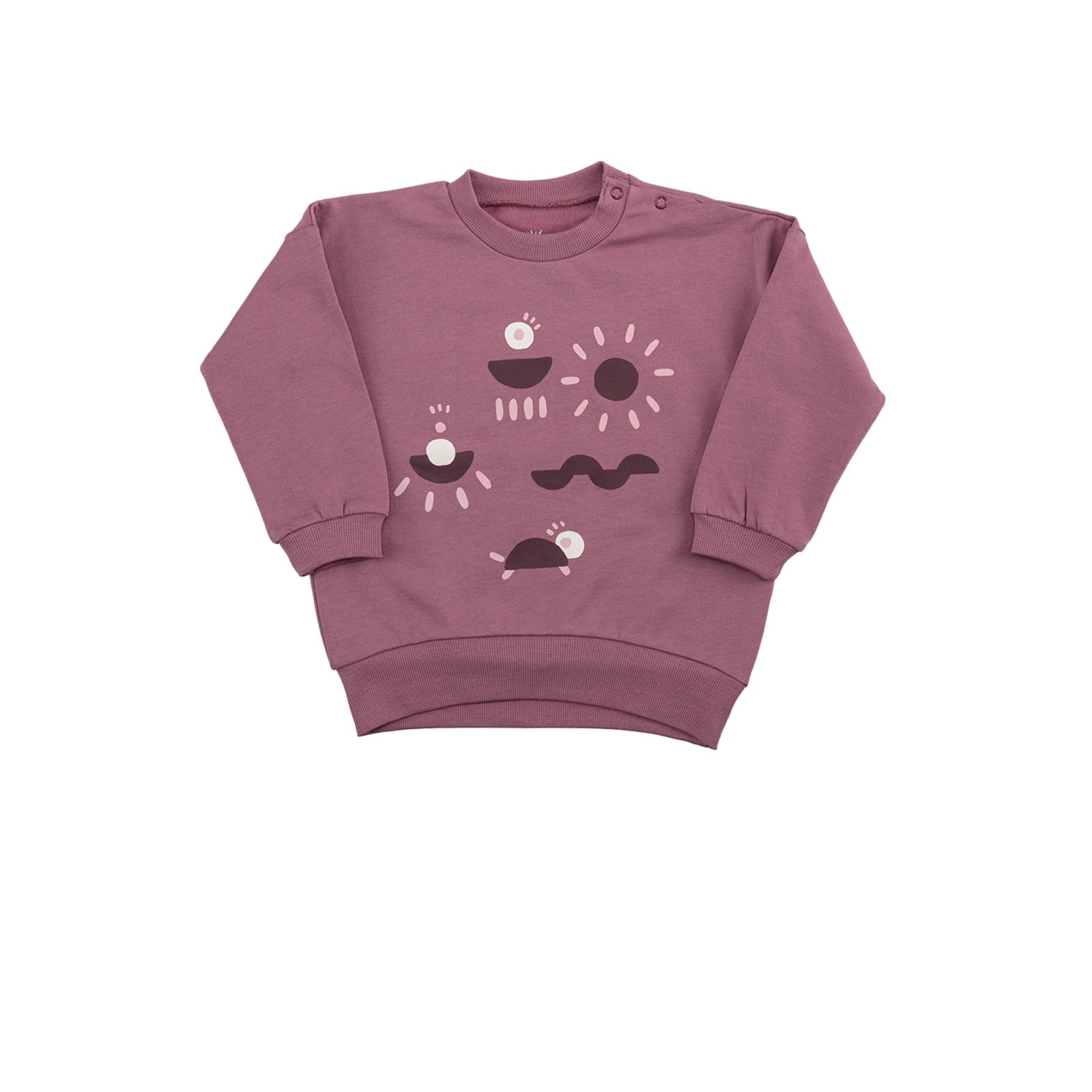 Yucca "Grow" Sweatshirt Pembe