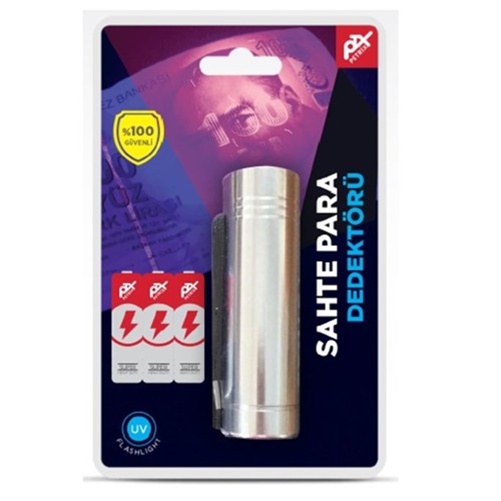 Petrix TL729 Cepte Taşınabilir, Sahte Para Feneri