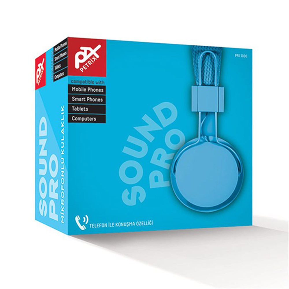 Petrix PFK1000 Universal Stereo Kulaklikli Mikrofo