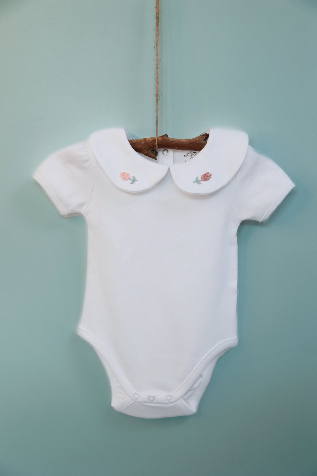 Bloom Sümbül El Nakışlı Body