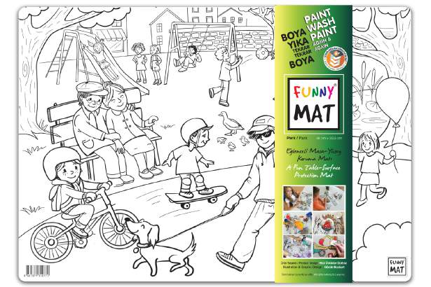 Funny Mat Park 48 x 33.5 cm