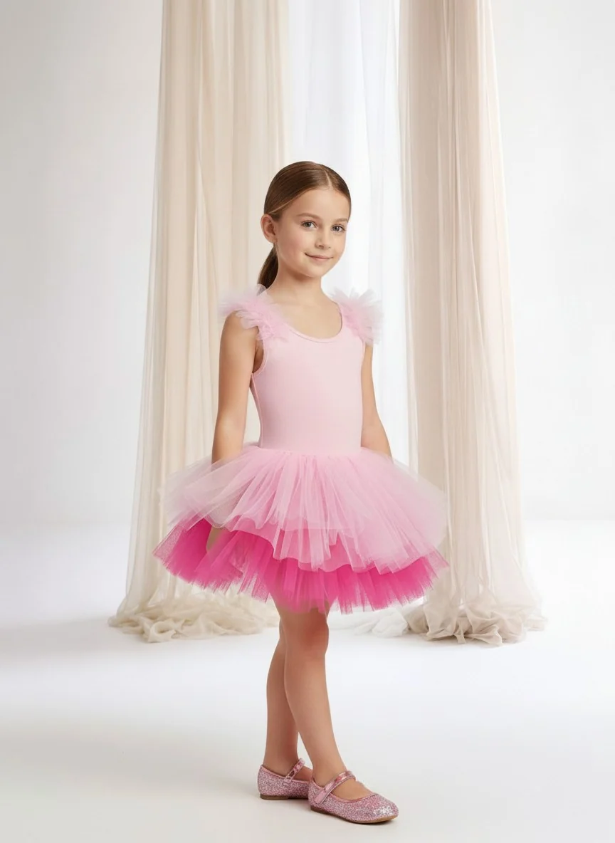 Fairymoon Rosy Ballet Tutu Dress