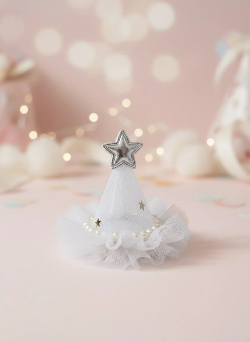Chica Magica Büyük Saç Toka White Star