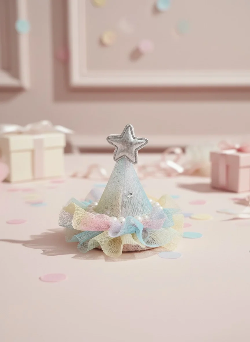Chica Magica Büyük Saç Toka Rainbow Star