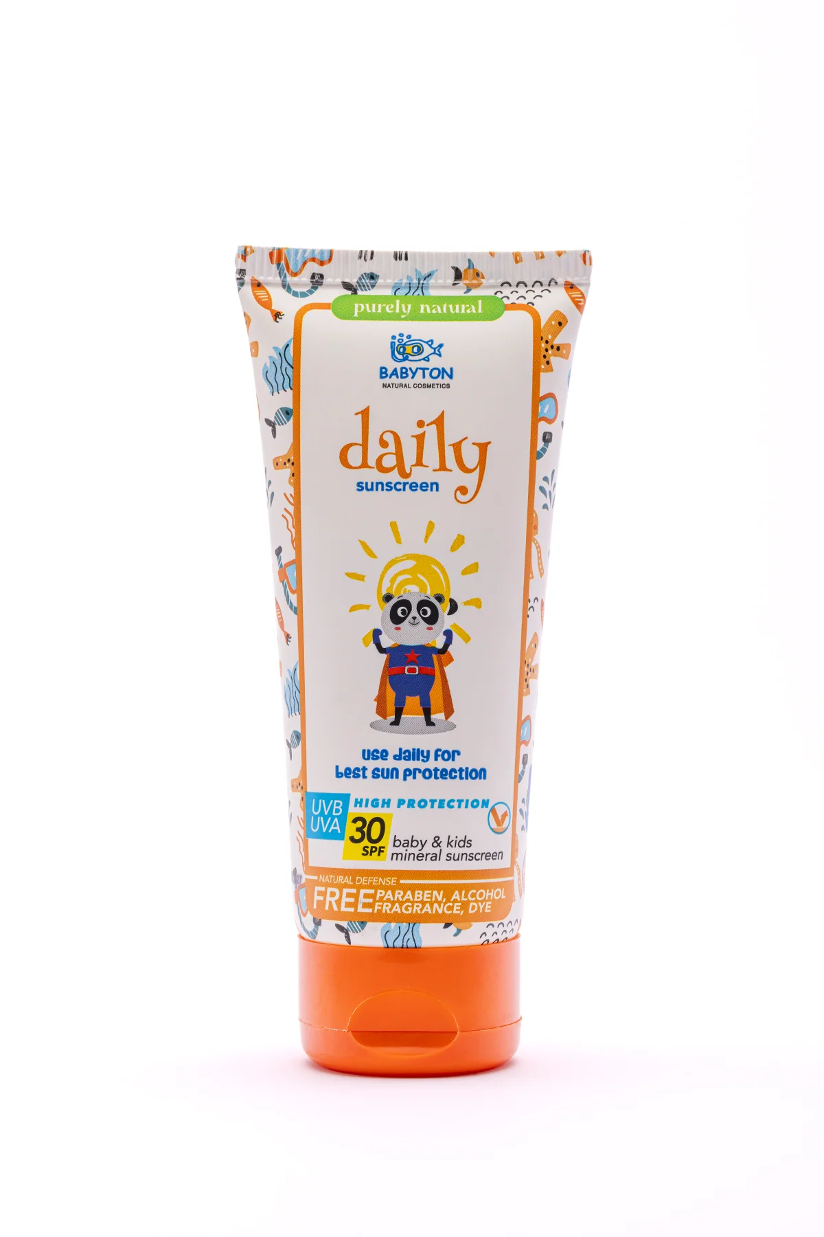 Bebek ve Çocuklar İçin Günlük Güneş Koruyucu Krem 100 ML