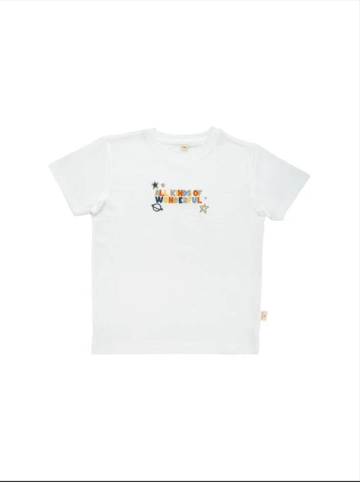 Wonderful Embroidered T Shirt