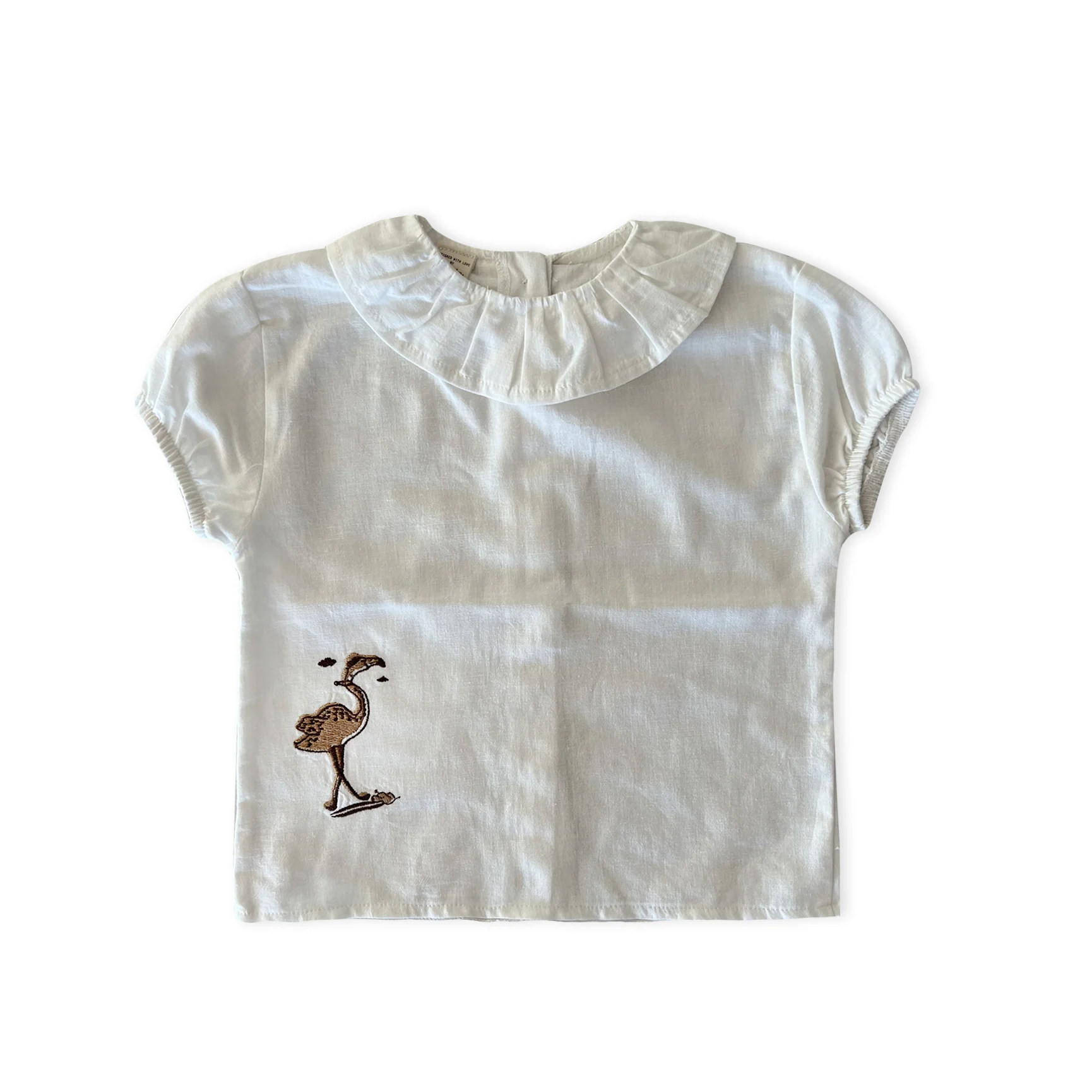 Undyed Surfing Flamingo Blouse