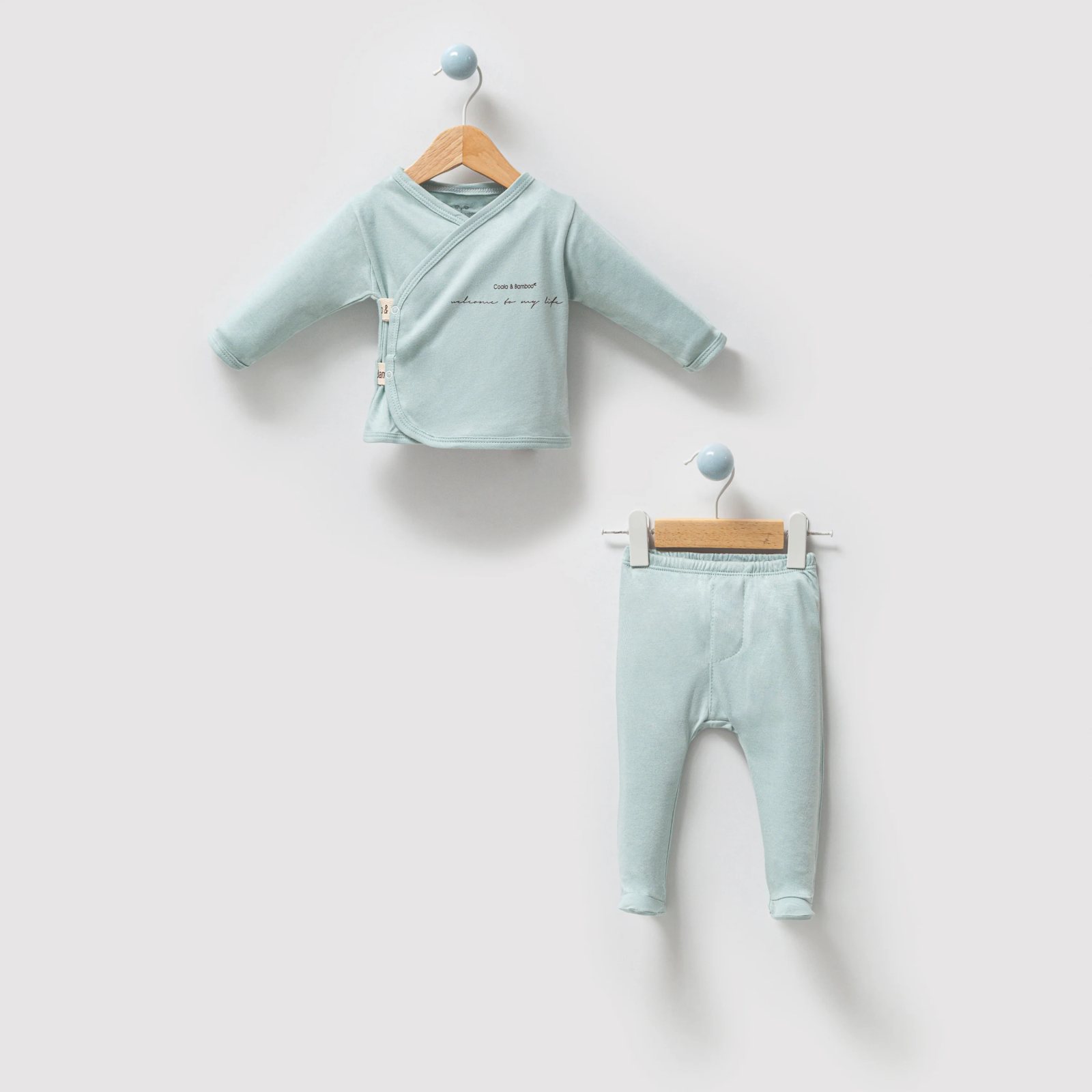 Coala Bamboo 2li Zıbın Set Mint