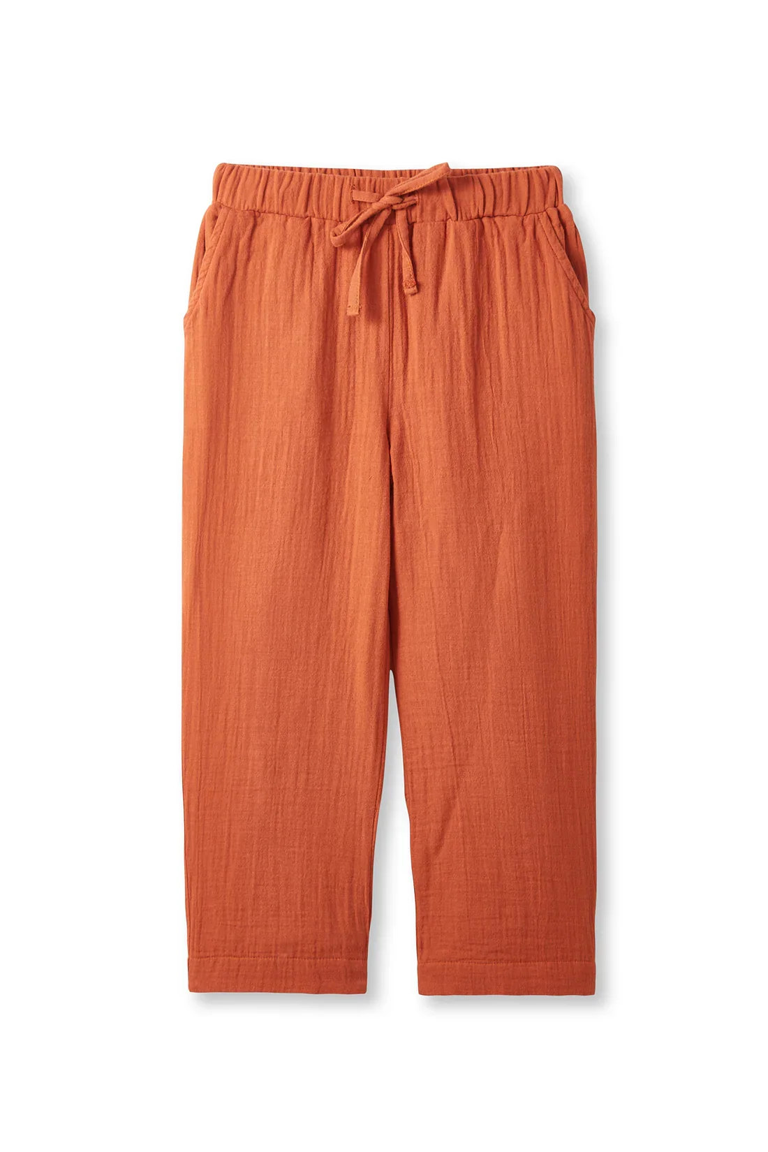 PETiT Coral Müslin Pantolon Kiremit