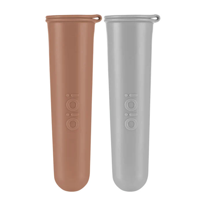 OiOi Buz Buz Silikon Dondurma Kalıbı Woody Brown Powder Grey